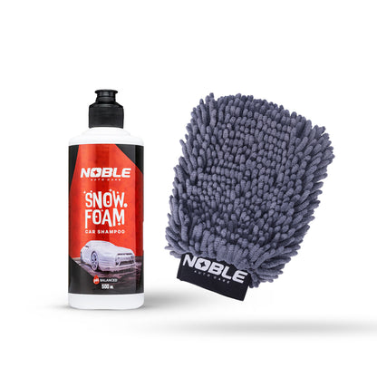 Foam Wash & Mitt Combo (SNOW FOAM SHAMPOO + MICROFIBER WASH MITT)